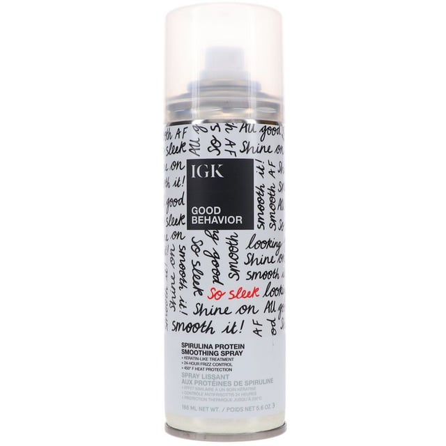 IGK Good Behavior Spirulina Protein Smoothing Spray