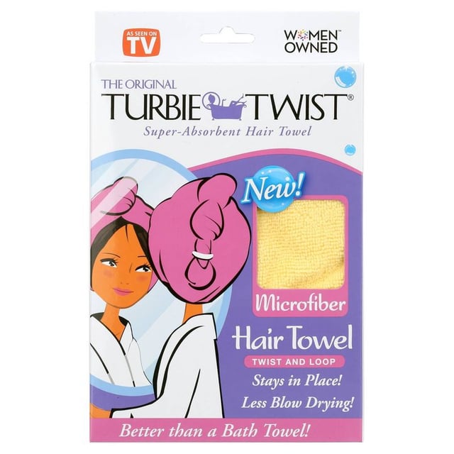 Turbie Twist Microfiber Hair Towel